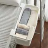Cesta Colgante Expandible para Calcetines y Ropa Interior de Mesita de Noche, Almacenamiento para Hogar y Dormitorio, Cesta de Almacenamiento para Refrigerador