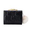 Clip Bolso Estilo Coreano Cartera de Estudiante Monedero de Conejo con Bola de Pelo Corto para Mujer 70% de Descuento Lindo Tarjetero Dropshipping Super Ligero