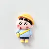 Funda para Teléfono Móvil DIY Grande de Dibujos Animados Crayon Shin-Chan Imán para Refrigerador Cadena para Teléfono Móvil Llavero Accesorios para el Cabello Accesorios de Resina