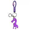 Accesorios para Bolsas de Dibujos Animados Anime del Zodiaco de Año Nuevo Pequeños Regalos Souvenirs Llavero Colgante del Auspicioso Año del Caballo