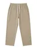 2026 Pantalones Casuales Deportivos Rectos Transpirables Simples de Calle de Color Sólido para Hombre Europeos y Americanos al Aire Libre para Viajar