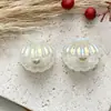 Accesorios de resina de estrella de mar y concha de la serie Oceánica para fundas de teléfono DIY, dijes para zapatos, decoraciones para zapatos, pinzas para el cabello y accesorios para el cabello