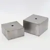 [Venda direta de fábrica] lâmpadas de metal teto caixa quadrada faixa caixa de energia luminária de chão luminária de mesa base quadrada