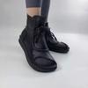 Botines Planos Retro para Mujer, Novedad Otoño e Invierno 2026, Botines Casuales Antideslizantes Individuales, Zapatos de Madre con Suela Suave, Zapatos de Cuero Perfectos