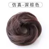 Moño de Cabello Peluca Anillo Peluca Influencer Femenina Cabello Real Moño Esponjoso Herramienta para el Cabello Moño de Peluca Esponjosa Accesorio para el Cabello Estilo Antiguo