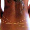 Europeia e americana cross-border joias multi-camada rabo de peixe peito corrente corpo cadeia areia boate hot girl cadeia colar cadeia corpo