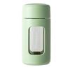 Vaso de Agua Portátil Oficina Hogar Vaso de Vidrio con Colador Vaso Burbuja Vaso de Vidrio de Plástico Fresco Taza de Regalo Publicitario Venta al por Mayor