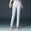 Pantalones Rectos Adelgazantes de Cintura Alta para Mujer 2026 Pantalones Casuales Tipo Mom de Talla Grande para Mujeres de Mediana Edad