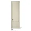 Porta Interna Cristal de Carbono Madeira de Pinus Fabricante Conjunto de Portas Externas à Prova de Som Porta de Abrir Simples Moderna Cinza Gelo