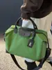 Bolsa de Viagem Curta de Couro Colorido Transfronteiriça, Mala de Viagem, Bolsa de Armazenamento para Esportes, Fitness, Natação, Bolsa Multifuncional de Grande Capacidade