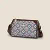 2025 Nova Bolsa Feminina de Outono e Inverno Mais Vendida Ombro Único Transversal Diária para Trabalho Design de Nicho de Alto Padrão Bolsa Artesanal Bordada