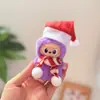 Mini Labubu 4.0 de 10 cm Ropa Duende Navideño Capa Manto Ropa para Muñeca Labubu Cuarta Generación Accesorios