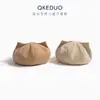 Gorro para Bebé Estilo Otoño e Invierno Lindo con Forma de Oreja Boina de Pana Súper Adorable Versátil Gorro de Artista para Niños