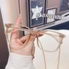 Óculos Retrô Tr90 Ultraleves de Armação Grande para Homens e Mulheres, Disponíveis com Lentes de Grau, Armação Elegante Preta