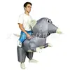 Fantasia Inflável de Cavalo para Halloween, Venda Quente Transfronteiriça, Fantasia Engraçada para Festa, Fantasia para Apresentação, Fantasia Inflável de Rato