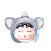 Color transparente animal pequeño nuevo diy accesorios de joyería llavero colgante resina muñeca pequeña adornos para coche adorable bolsa sorpresa