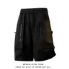2026 Nuevo Estilo de Comercio Exterior Cielo Estrellado Pantalones Cargo Marca de Moda Tendencia Holgados Bolsillos Múltiples Cremallera Pantalones Cortos Pantalones de Hombre