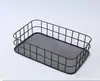Cesta de Almacenamiento de Hierro Japonés Cesta de Almacenamiento de Snacks para Cocina Cesta de Juguetes de Escritorio Caja de Almacenamiento para Cosméticos Baño Mascarillas