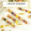 Tubo de ensayo Bola de flor Té Té de jazmín Flor de Jamaica Té de flor hecho a mano Bola de dragón Portátil Pu'Er esférico de Yunnan Té de flor Transfronterizo