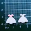 Mini Série Branca Animais de Desenho Animado Nuvens Arco-Íris Cachorrinho Arte de Unha Crianças Artesanato DIY Adesivo Acessórios de Resina