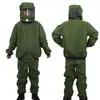 Traje Protector Grueso para Chorro de Arena Honghao, Ropa de Chorro de Arena de una Pieza, Ropa Protectora con Capucha