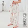 [Personalizado] Calças de Bebê, Calças de Dormir com Ar Condicionado, Calças de Proteção Solar para Bebê, Calças Anti-Mosquito Infantis de Gaze de Algodão Modal de Bambu