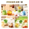 Molde Grande para Bolas de Hielo de Grado Alimenticio Herramienta para Hacer Hielo para Whisky, Esfera de Cubo de Hielo para Uso Doméstico, Charola Redonda Grande de Silicona para Hielo