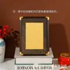 Porta-Cartão para Caligrafia em Microfibra com Cantos Arredondados, Moldura Plástica para Caligrafia, Moldura de Montagem, Moldura de Exibição, Atacado