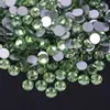 King Wei Chen Strass em Forma de Leque Ab Soltos Strass Redondo Transparente com Fundo Plano Atacado Vidro de Cristal Strass para Nail Art Joias