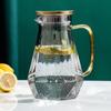 Jarra de Vidrio de Lujo Ligero para Agua Fría Jarra para Agua Fría para el Hogar a Prueba de Explosiones para Alta Temperatura Gran Capacidad Vaso Taza Olla Creativa Nórdica