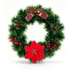 Decorações de Natal da Amazon transfronteiriças, guirlandas de Natal criativas, enfeites de porta, guirlandas de videira, atmosfera para vitrines e arranjos de cena