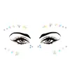 PARTYJOY artículo de venta caliente transfronterizo pegatinas de gemas para la cara pegatinas para cejas pegatinas faciales autoadhesivas de diamante pegatinas faciales para carnaval musical Halloween
