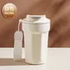 Caneca de Café, Caneca Térmica de Aço Inoxidável, Caneca Térmica Octogonal de Aparência Sofisticada, Caneca de Viagem Portátil, Presente Corporativo, Copo de Água Personalizável