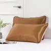 Funda de almohada de ratán de hielo Funda de almohada de ratán Verano Antideslizante Individual Estudiante Adulto Transpirable Funda de almohada Sin relleno