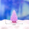 Simulación de color, accesorios navideños, decoración, árbol de Navidad, resina, artesanía, pequeños adornos, bricolaje, joyería, crema, pegamento, venta al por mayor