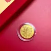 Adesivo de Celular Modelo Novo Ano do Cavalo Ouro Puro 999 com Base Adesiva, Contém 2mg de Ouro, Presente de Ano Novo, Direto da Fábrica