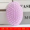 Pente de massagem com cabo de borracha, disponível em vários tamanhos e cores, pente para estilizar o cabelo, pente de massagem, pente com almofada de ar e almofadas feitas sob medida do fabricante