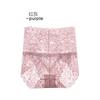 Ropa interior sexy de encaje de cintura alta para mujer con entrepierna de algodón puro, transpirable, levantacola, tallas grandes para mujer, venta al por mayor de entrepierna de algodón puro
