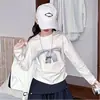 Conjunto para Niña Colección Otoño 2026: Conjunto de Dos Piezas para Niños Talla Mediana y Grande con Estampado de Moño y Pantalones de Pierna Ancha, Ropa de Otoño Estilo Coreano para Niños