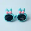 Novos óculos polarizados proteção solar infantil proteção UV silicone menina coelho fofo fofo óculos de sol óculos de sol meninos