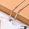 Pulseira de Contas em Prata de Lei S925 para Mulheres Pulseira de Parafuso Universal Acessórios DIY Agulha Furo Tianzhu Lutong
