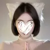 Acessório de cabeça fofo de orelha de gato, pelúcia japonesa vermelha e branca, grampo de cabelo de raposa, para menina e gato, Halloween