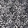 Artículos en stock tela con estampado de luciérnaga estampado de rayas de cebra y luciérnaga terciopelo de mink de pelo alto-bajo abrigo textil para el hogar tela para cojín