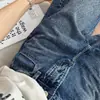 Shorts Jeans Vintage com Padrão de Estrelas e Strass para Mulheres, Novo Estilo de Verão, Tamanho Plus Size, Design Solto, Perna Larga, Comprimento no Joelho