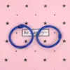 Anillos de plástico lacado de colores brillantes, resistentes y de alta calidad para libros de hojas sueltas, anillos para tarjetas, anillos de llavero con apertura móvil, materiales para manualidades