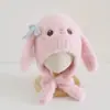 Gorro y Bufanda para Niños, Gorro Todo en Uno, Gorro Cálido y Engrosado para Otoño e Invierno con Protección para las Orejas, Lindo Gorro de Felpa Cortavientos para Bebé Niña, Moderno