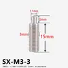 Pjlsw Pjlw Pjhw Pjxw Pasador de Posicionamiento de Resorte Tornillo Superior M5M6M8M10M12 M16 Resorte de Empuje