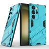 Para Samsung S24Ultra capa de celular estilo punk S21/S30 suporte invisível Note20 capa protetora executiva