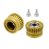 Kit de extrusión de doble engranaje totalmente metálico Creative K1, actualización, engranaje de aleación de acero endurecido DLC K1C/Ender3 V3