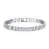 Cross-border Hot Selling Uma fileira Duas fileiras Três fileiras Full Diamond Zircon Casal Pulseira Moda europeia e americana Hot Selling Jóias Presentes